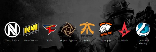 CS GO teams logos