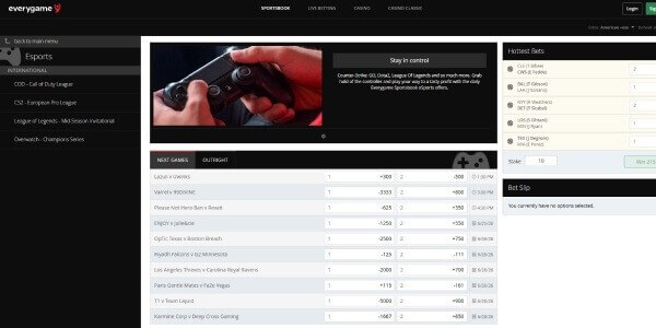 Everygame Sport Betting
